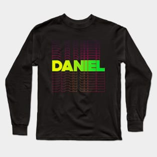 Daniel gift idea for boys men first given name Daniel Long Sleeve T-Shirt